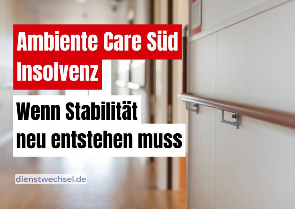 Ambiente Care Süd Insolvenz mit Betreiberwechsel und organisatorischen Folgen für Pflegeeinrichtungen