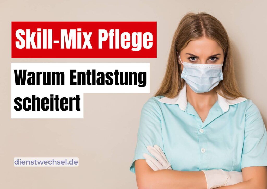 Pflegekraft in Schutzkleidung – Skill-Mix in der Pflege beeinflusst Aufgabenverteilung und Entlastung