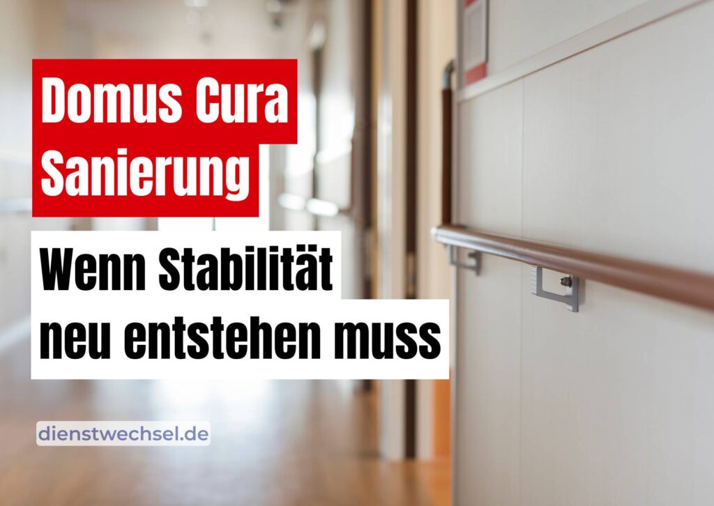 Domus Cura Sanierung und Restrukturierung in der Pflege mit möglichen Folgen für Personal und Prozessstabilität